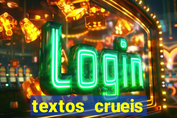 textos crueis demais pdf